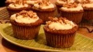 Carrot Cupcakes with Cream Cheese Frosting Cupcake Show 21 [upl. by Sorips]