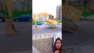 Excavator jalan pakai satu kaki ‼️ [upl. by Leund]