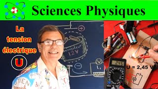 Sciences Physique sur la tension électrique [upl. by Aelc]