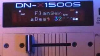 Brian Looks At The Denon DNX1500S Part 2  Effects [upl. by Eissac]