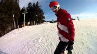 Black Forest Snowboarding  Herrischried 15022015 [upl. by Emelyne]