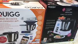 Lidl Monsieur Cuisine plus vs Robot ALDI QUIGG [upl. by Conti]