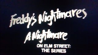 TVLOG 62 FREDDYS NIGHTMARES [upl. by Zanahs]