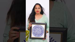 Mandala Flower Painting  Step By Step  Part 15  Shruti Shorts [upl. by Orit]