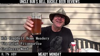 Meady Monday  Homemade Cranberry Mead 87 [upl. by Annyrb279]