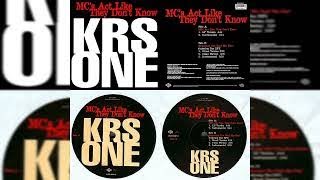 KRSONE  MCS ACT LIKE THEY DONT KNOW CLEAN 1995 [upl. by Debarath37]