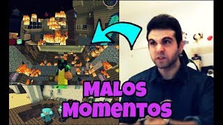 RECOPILACIÓN DE LOS MALOS MOMENTOS DE VEGETTA777 EN MINECRAFT [upl. by Bunder]