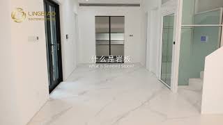 Calacatta Marble looking Sintered Stone Slabs Applications [upl. by Xel480]