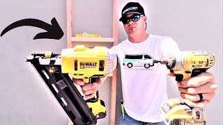 Dewalt 20v Framing Nailer for FAST FRAMING [upl. by Ennaisoj610]