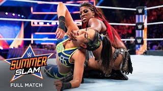 FULL MATCH  Bayley vs Ember Moon  SmackDown Womens Title Match SummerSlam 2019 [upl. by Hiro]