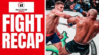 Vadim Nemkov OUTCLASSES Yoel Romero To RETAIN Light Heavyweight Title I BELLATOR 297 HIGHLIGHTS [upl. by Dyann125]