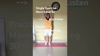 Single Exercise  More benefits Easy amp Simple [upl. by Aimet437]