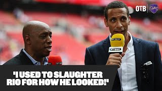 Sol Campbell amp Ian Wright  Wrighty never shut up  The art of sledging  Winding up Rio Ferdinand [upl. by Carce]