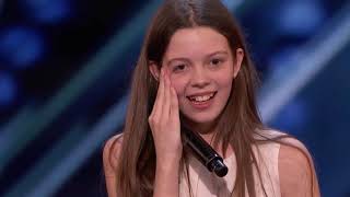 Courtney Hadwin 13YearOld Golden Buzzer Winning Performance  Americas Got Talent 2019 [upl. by Sucramd614]