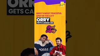 Orry and his peaceful spot in the cityy😍❤️ ytshorts shorts orry goodvibes peace mumbai [upl. by Hyacinthie]