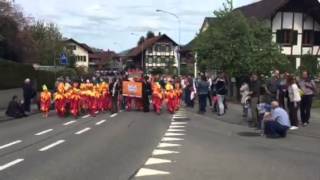 Schulfest Uetendorf 2015 mit Albert Rösti [upl. by Adaven814]