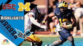 USC Trojans vs Michigan Wolverines  COLLEGE FOOTBALL HIGHLIGHTS  9212024  NBC Sports [upl. by Feucht]