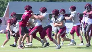 HampdenSydney Football Preseason Camp [upl. by Nellir725]