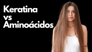 KERATIN HAIR TREATMENT I Keratina vs Aminoácidos I AMINOACIDS HAIR TREATMENT [upl. by Leander]