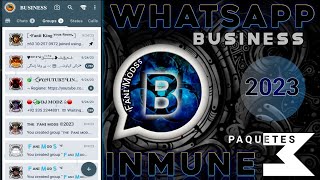 BUSINESS WHATSAPP  virus whatsapp apk download 2023  supper imune antivirus whatsapp mods [upl. by Einoj]