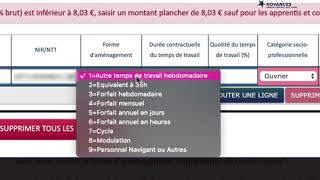 Tutoriel Activité Partielle 2 quotCréer une demande dindemnisation dactivité partiellequot [upl. by Aldas387]