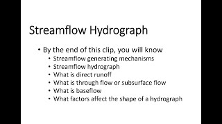 Hydrologic Modeling Using HECHMS 99  Visualizing HECHMS Results [upl. by Awe]