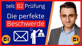 B2 Prüfung Brief schreiben  B2 Beschwerde  2024 [upl. by Aiehtela157]