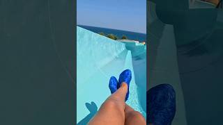 Tornado Water Slide at Dolusu Park Kemer shortsfeed waterslide [upl. by Namlaz]