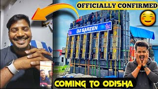 DJ SARZAN OFFICIALLY CONFIRMED COME TO ODISHA KENDRAPADA 😱 [upl. by Leong]