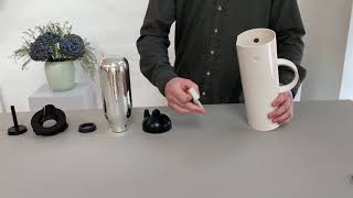 How to assemble and disassemble the Stelton EM77 vacuum jug [upl. by Januarius]