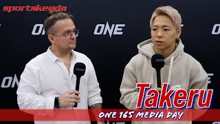 Takeru warns Superlek quotIm not a point fighterquot going for KO  ONE 165 [upl. by Nosyrb138]