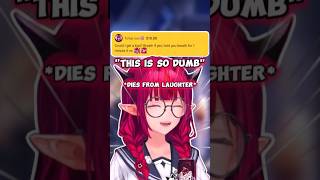 IRYS Was In Pure Laughter Because of This Superchat shorts vtuber hololive [upl. by Naam]