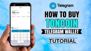 How to Buy Toncoin TON on Telegram Wallet  StepbyStep Guide for Beginners [upl. by Markos861]