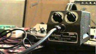 Dearmond Tremolo control Model 601 2 [upl. by Nirac]