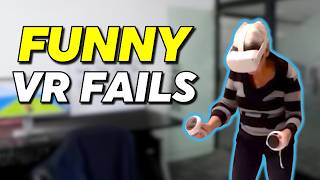 BEST VR Fails of All Time Funny VR fail Compilation [upl. by Corrine326]