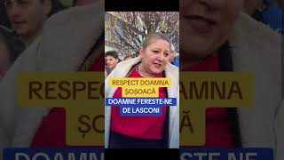 Diana Șoșoacă quotSă ne ferească Dumnezeu de Lasconi ce vreți poponauți pe străziquot [upl. by Gowon]