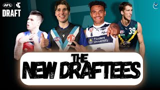 THE NEW PORT ADELAIDE DRAFTEES  2024 AFL DRAFT [upl. by Lelah]