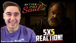 LAW STUDENT WATCHES BETTER CALL SAUL s5ep5 for the FIRST TIME  Dedicado a Max Reaction [upl. by Wrench]