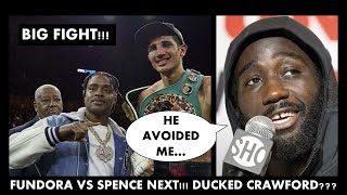 Sebastian Fundora vs Errol Spence Jr NEXT DUCKED Crawford [upl. by Dyan]