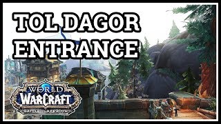 Where is Tol Dagor Entrance WoW BfA [upl. by Littlejohn880]