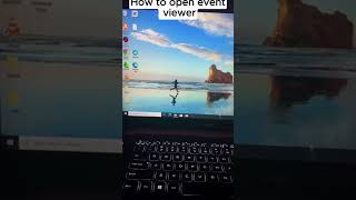 How to open event viewer [upl. by Butterfield489]