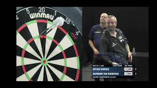 WHITEWASH  Raymond Van Barneveld vs Richie Edhouse  Players Championship 30 2024 [upl. by Kaitlin]