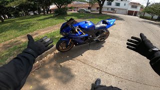 YAMAHA R1 LA PROBE POR PRIMERA VEZ VALE LA PENA COMPRARLA [upl. by Anrat863]