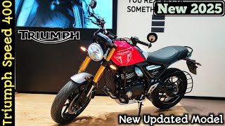 2025 Triumph Speed 400 Review  New Model Updates  Price amp Mileage [upl. by Staci]