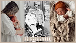 DE KRAAMWEEK 🤱🏼  Carlijn Bras [upl. by Ajnotal]