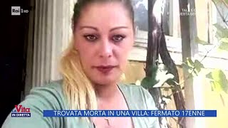 Trovata morta in una villa fermato 17enne  La Vita in diretta 27092024 [upl. by Bruning]