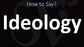 How to Pronounce Ideology CORRECTLY [upl. by Noyr357]