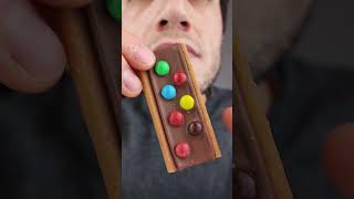 Very Crunchy Chocolate Bar ASMR Satisfying Sounds asmr shorts [upl. by Alesi418]