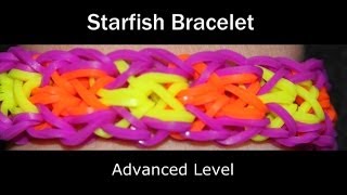 Rainbow Loom® Starfish Bracelet [upl. by Geldens]