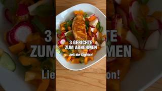 Meine top 3 Rezepte highprotein fitnessmotivation rezept food abnehmmotivation [upl. by Sseb978]